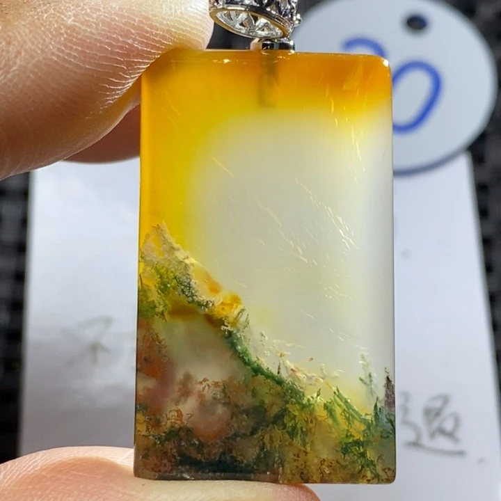 未镶嵌颈饰玛瑙/玉髓钢*儿