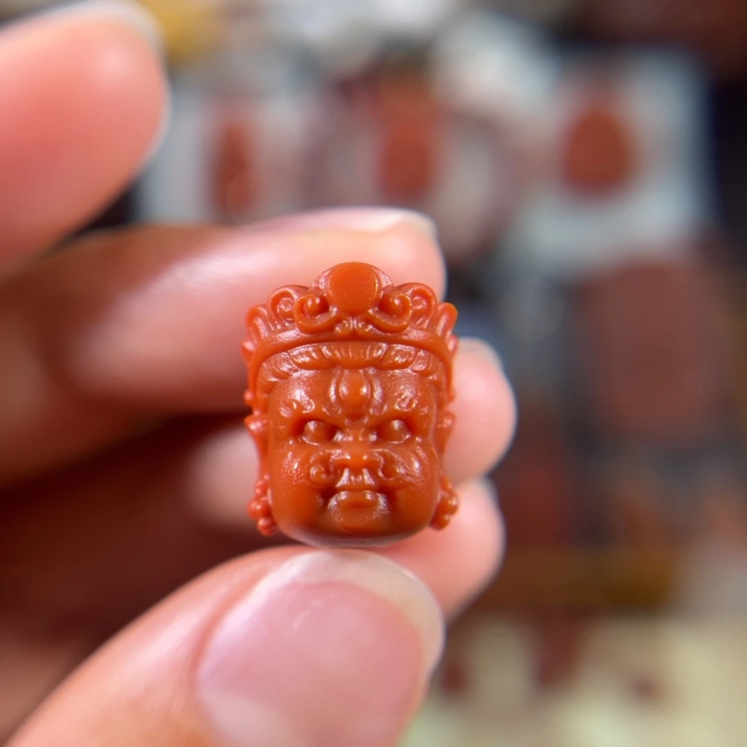 南红玛瑙未镶嵌黄财神16*13.2