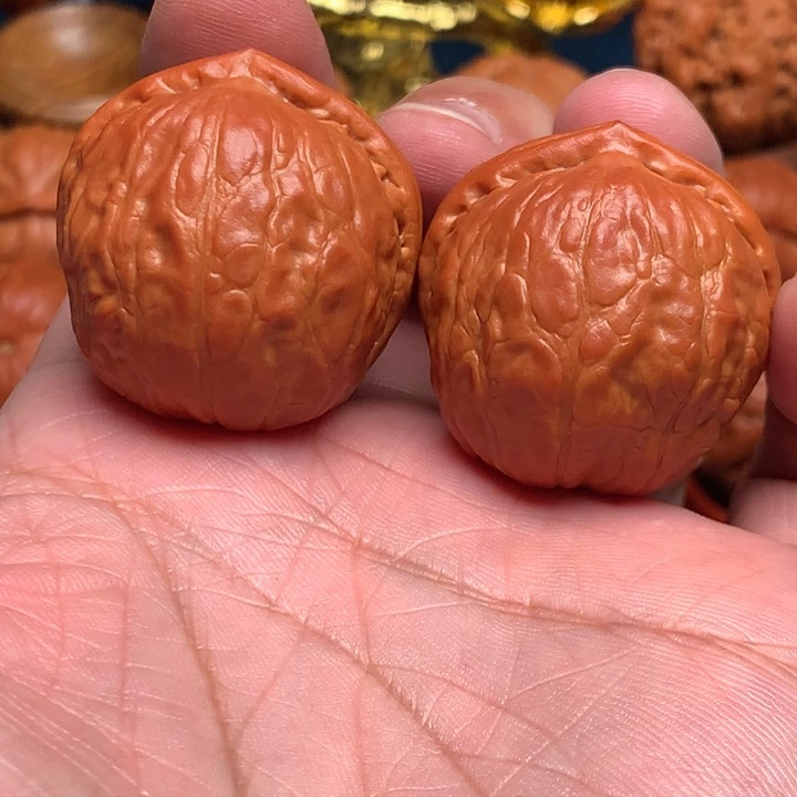 把件桃核不**响野生小手捻