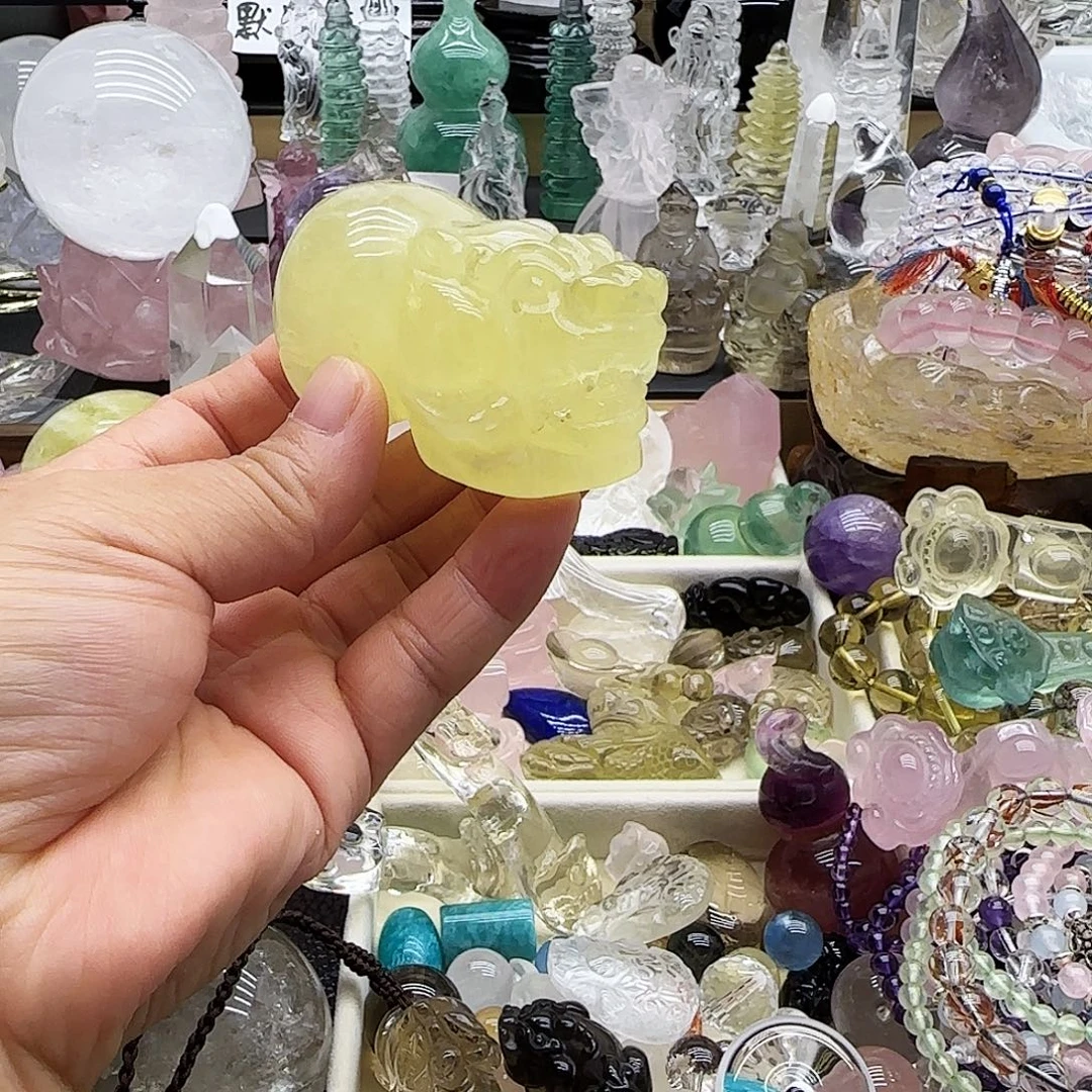 未镶嵌车挂水晶摆件