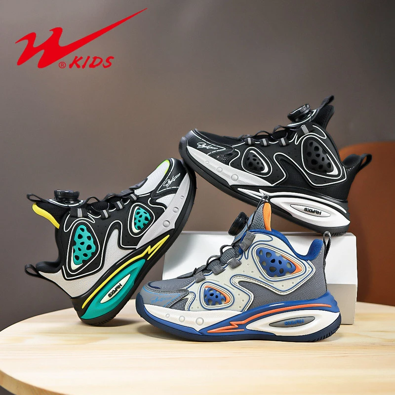 双星童鞋中大童酷炫鞋子男女童时尚休闲运动鞋15169