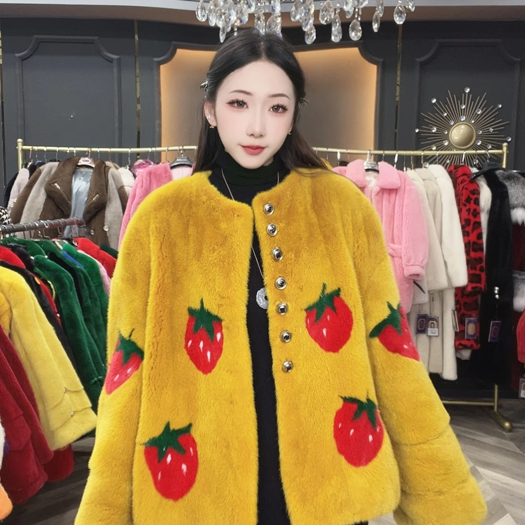 冬季新款时尚水貂