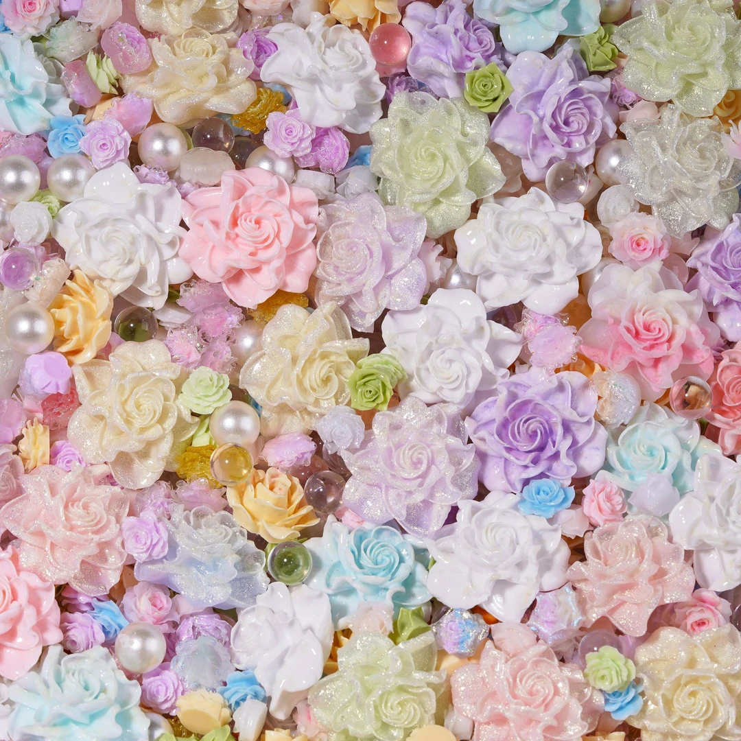 【梦梦直播间】 珠珠 钻钻 亮片！美甲DIY！纯手工 ！现拍现装！！