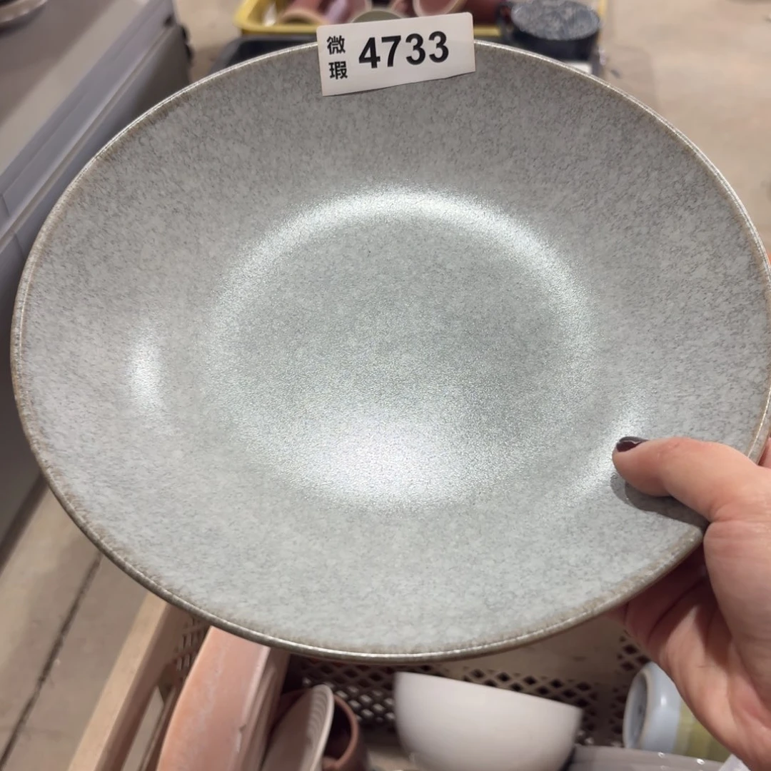 陶瓷4733 微瑕陶瓷餐具1个