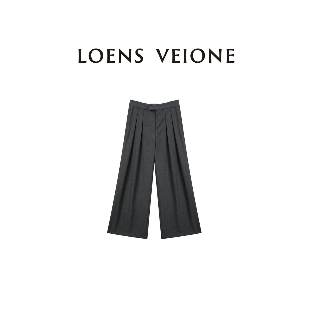 LOENS VEIONE/罗拉【鲲之梦境】意大利精纺绵羊毛西装裤24CVCG0318N