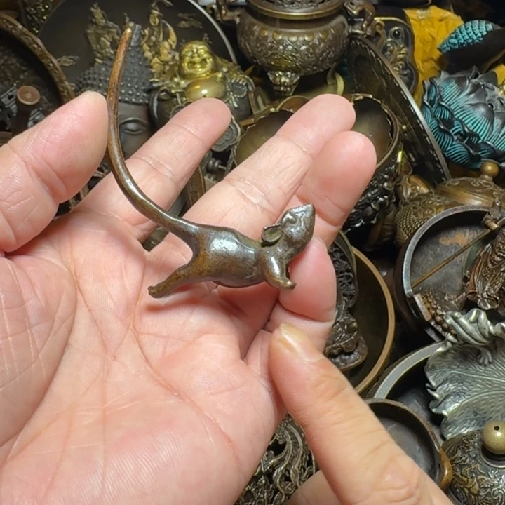 铜器摆件收收藏藏