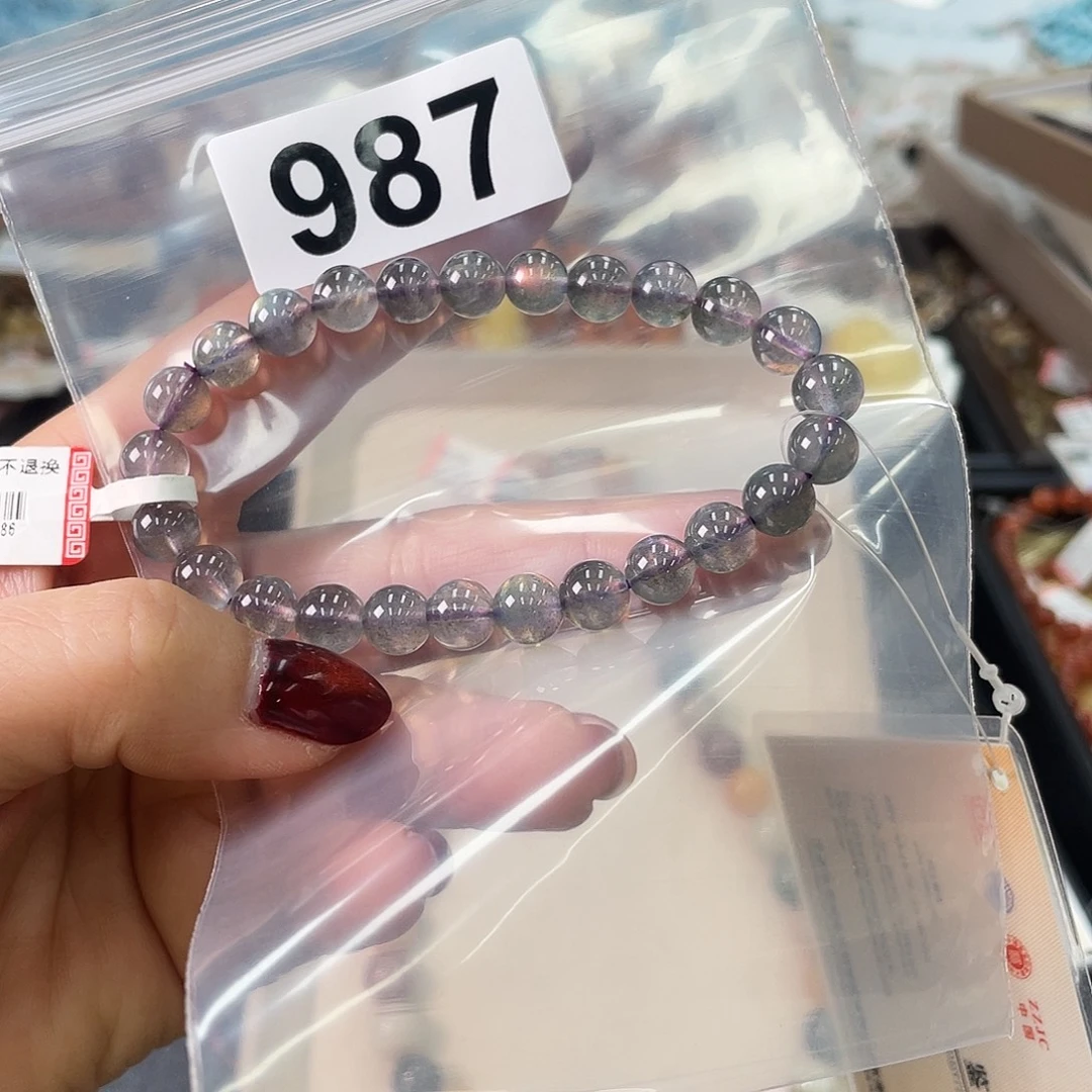 手串987。 月光石未镶嵌