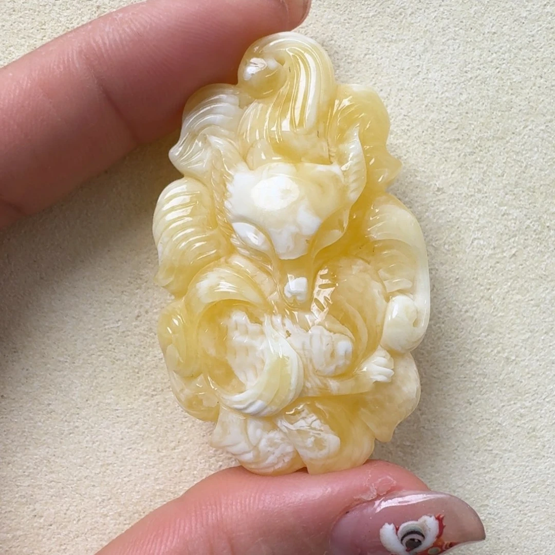 蜜蜡吊坠(不含链)未镶嵌