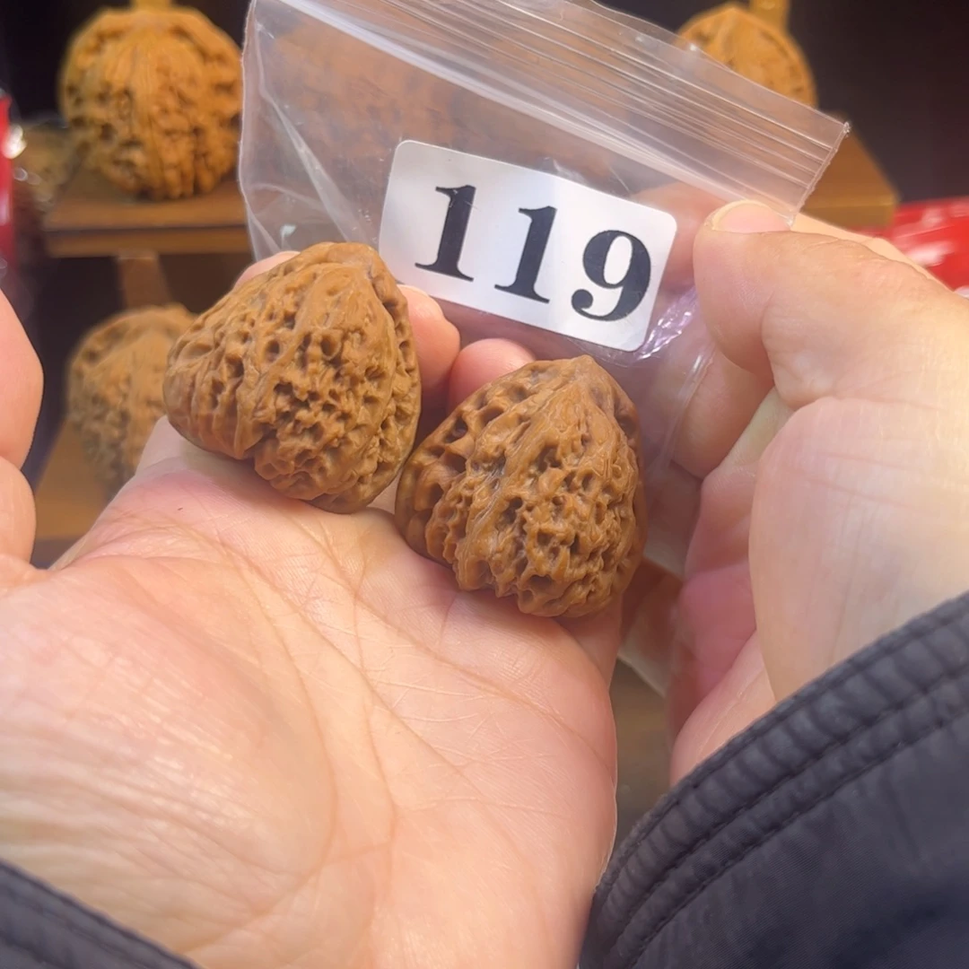 吊坠文玩核桃佛肚34