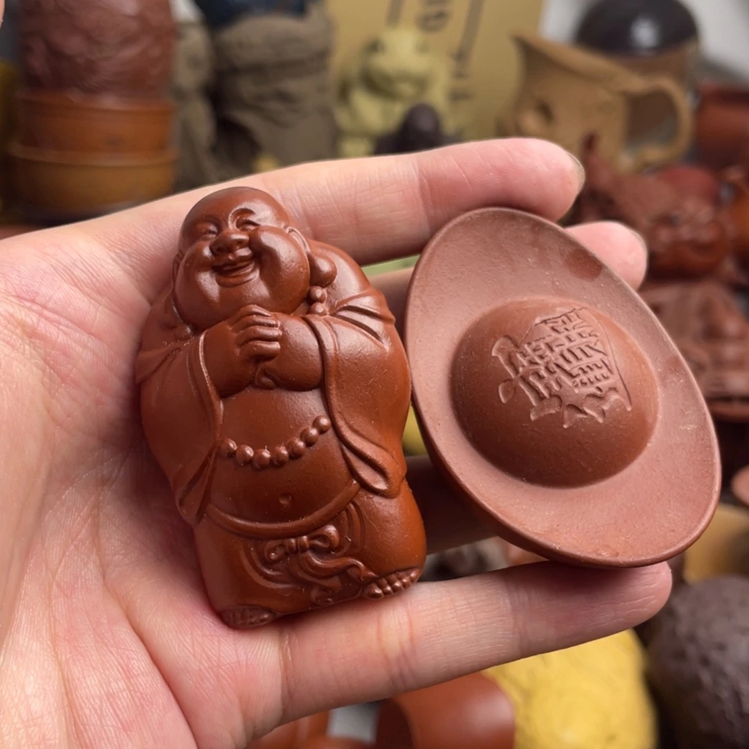 紫砂茶宠紫砂瑕疵