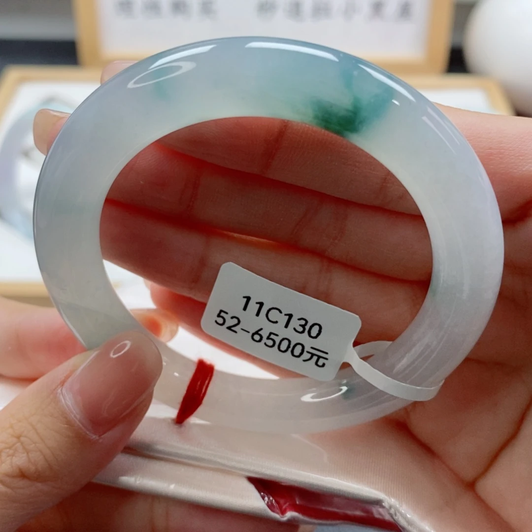 翡翠未镶嵌手镯天然A货翡翠手镯