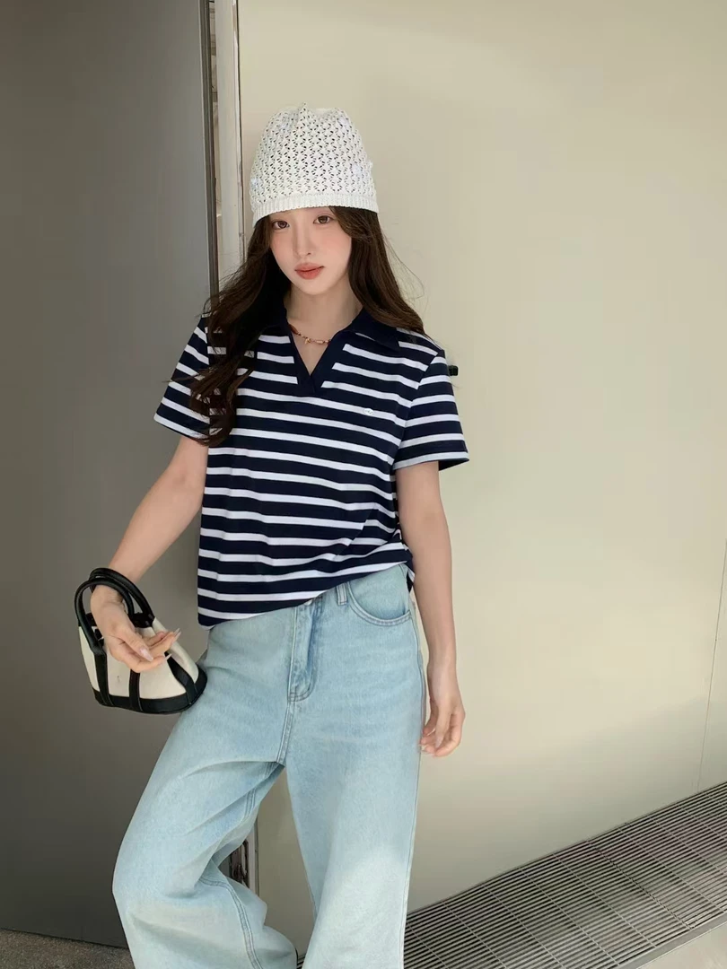 898款休闲百搭洋气短袖