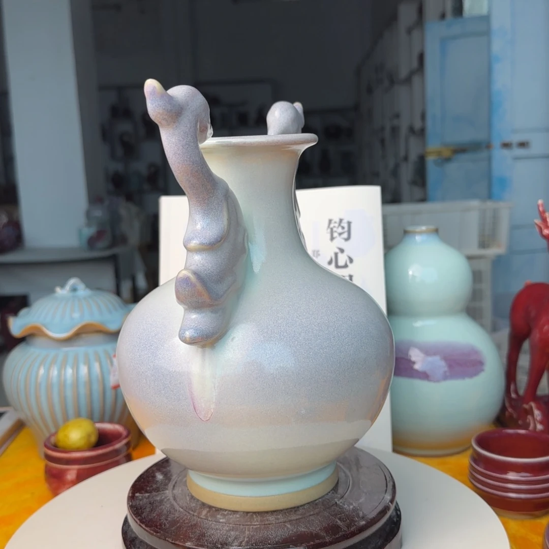 摆件郑家钧窑摆件