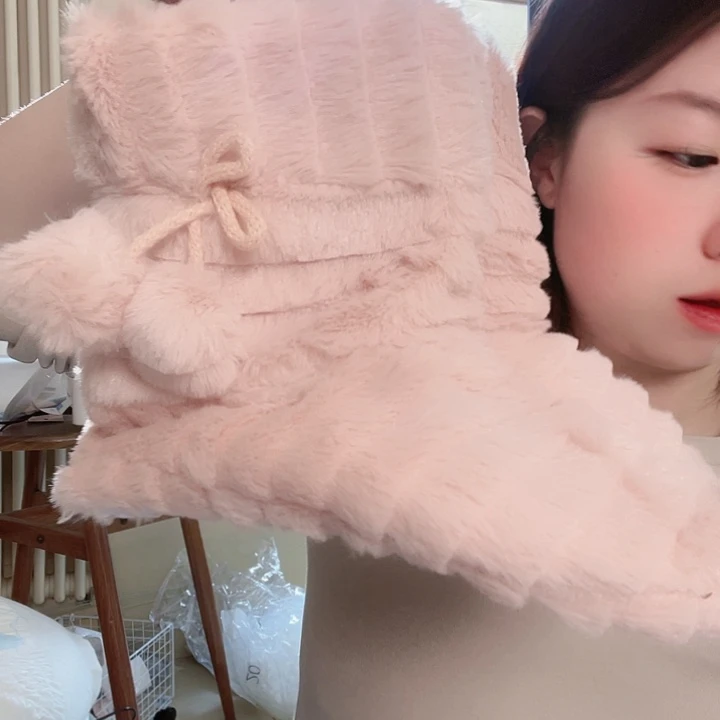 三醋酯纤维37码数高货硬底地板鞋粉色