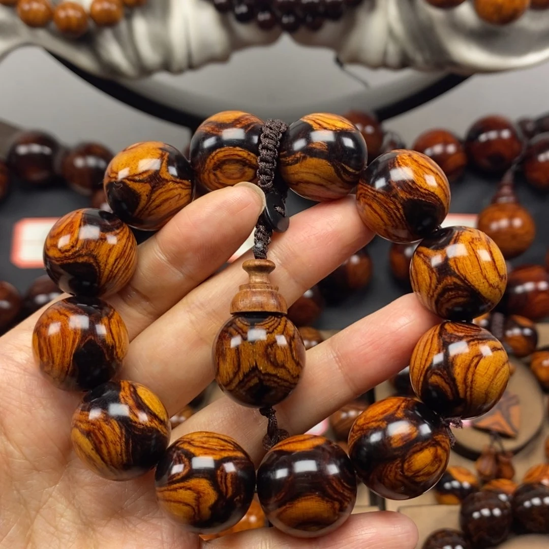 【闪购商品】黄花梨/降香黄檀2.0黄金底对眼鬼脸