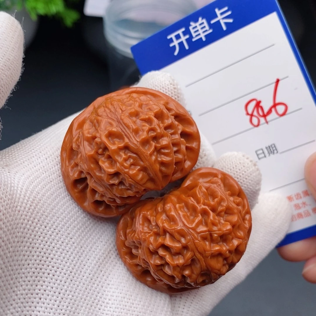 文玩核桃把件42宫灯846