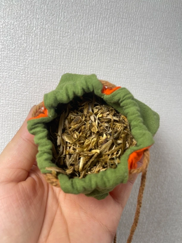 沉香柿子香囊，随身福袋