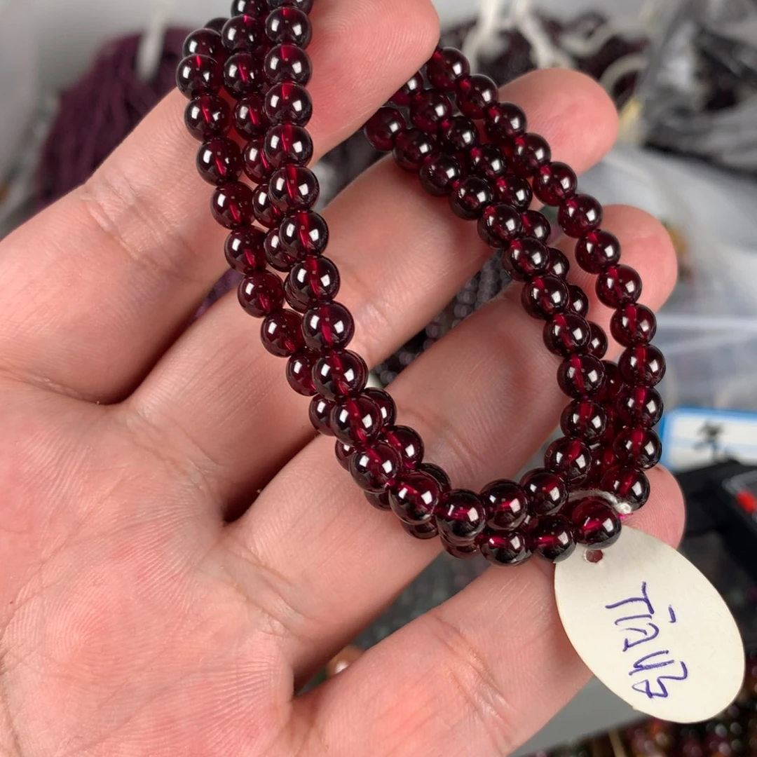 石榴石手链未镶嵌杰*380