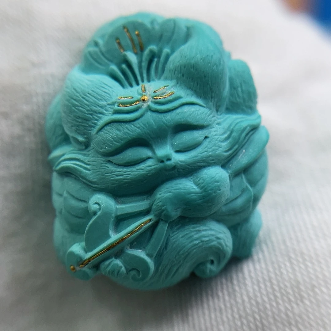未镶嵌绿松石珠宝奇石