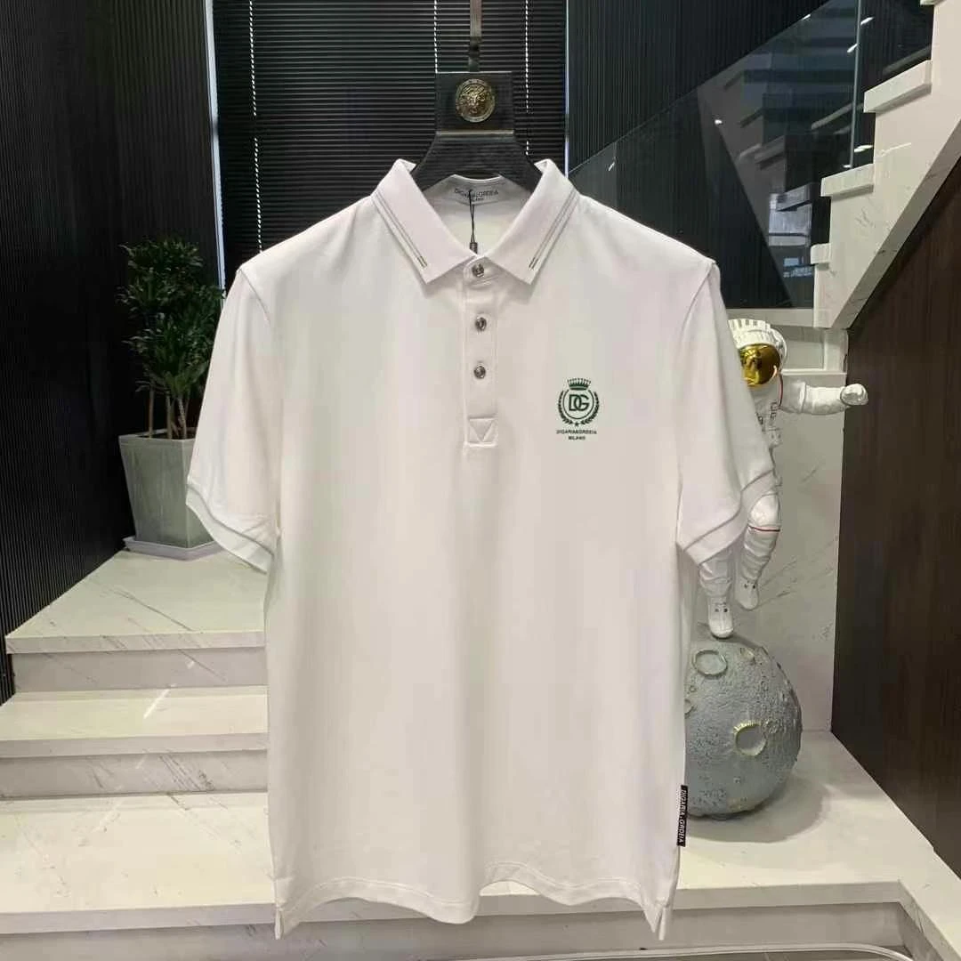 050-10  ＤＧ迪噶雅新款男士方领短袖T恤