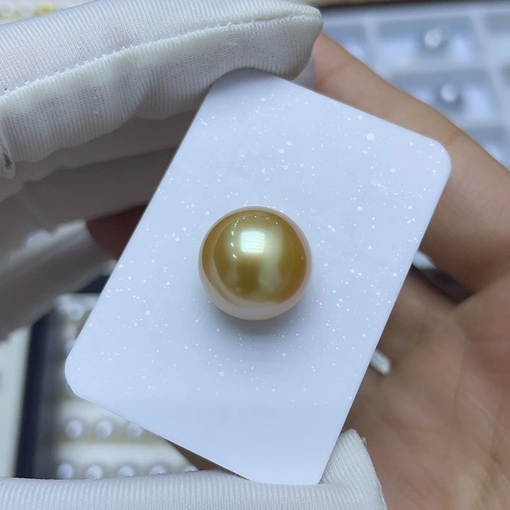 未镶嵌海水珍珠裸珠i*杜