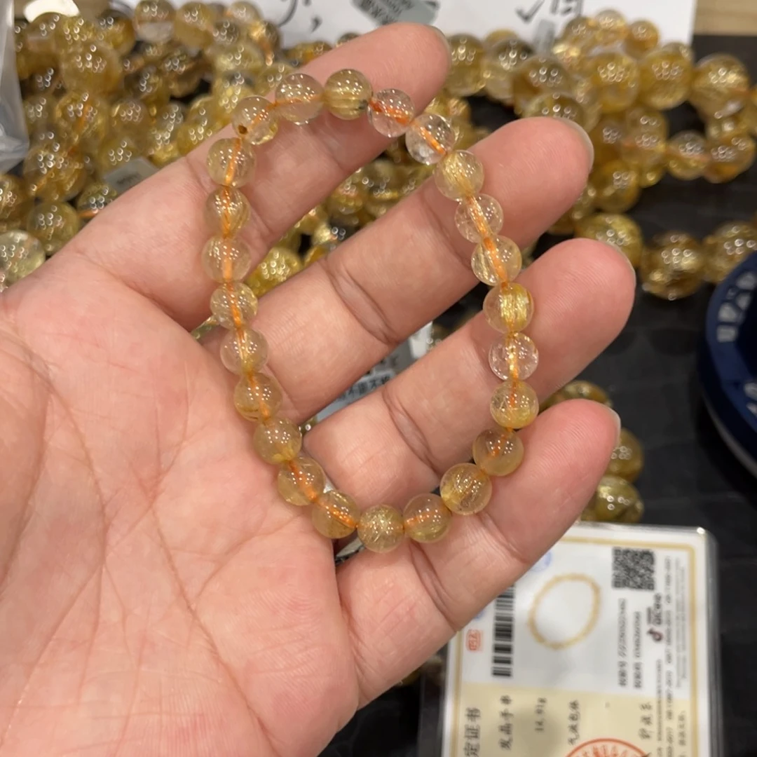 水晶手链未镶嵌c1006发晶