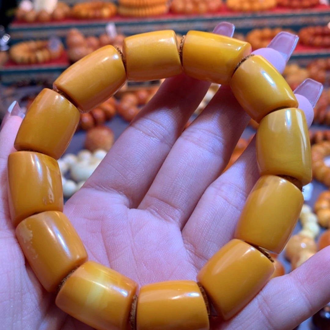 【闪购商品】未镶嵌琥珀手链蜜蜡