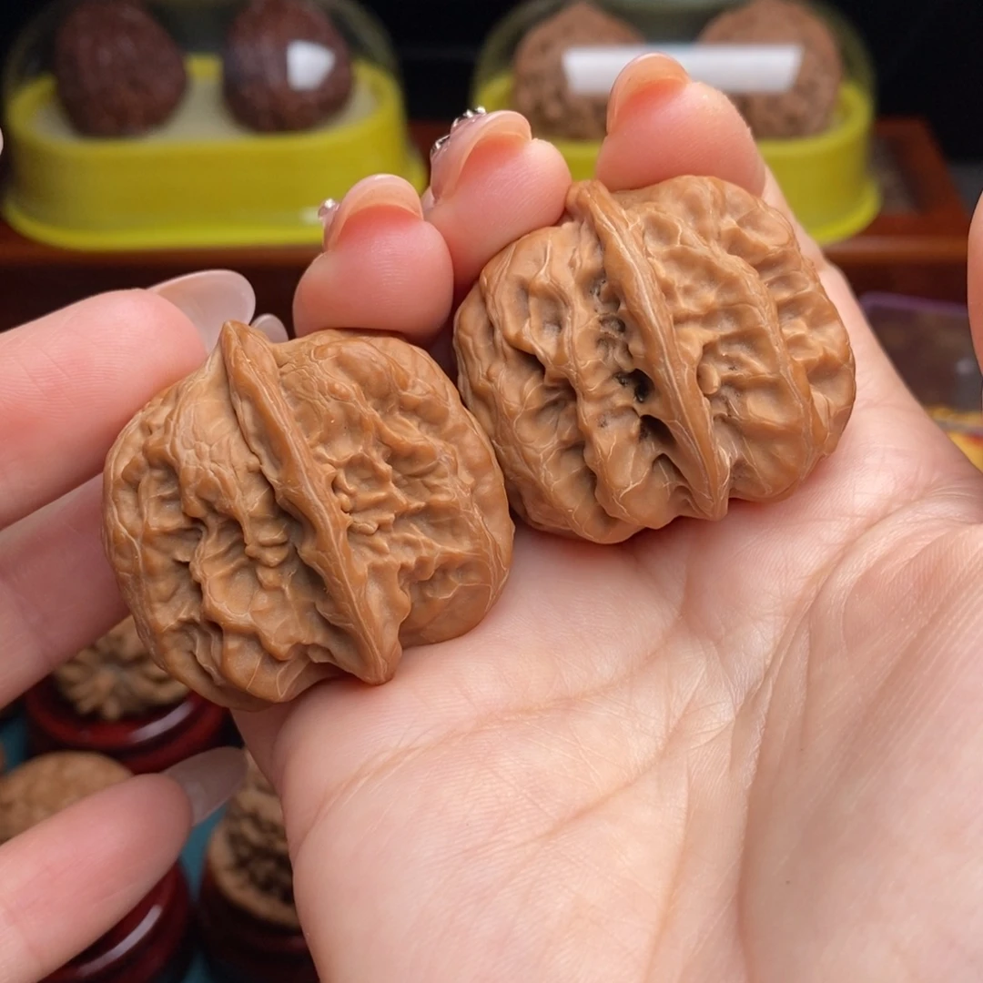 文玩核桃吊坠40平谷方块全