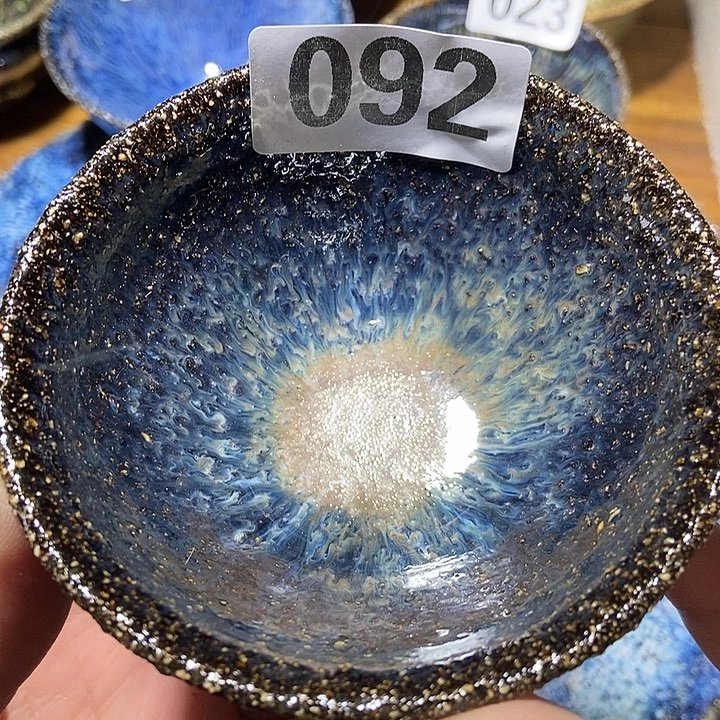 茶盏龙窑柴烧柴烧落灰