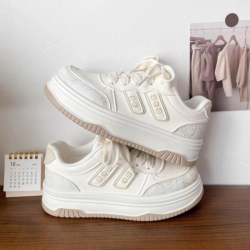【清仓】今年流行高颜值厚底增高夏天小白鞋女款2025爆款配裙子鞋子