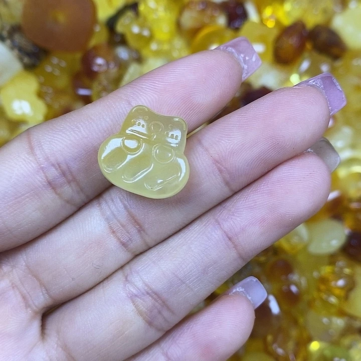 吊坠橄榄核小熊76