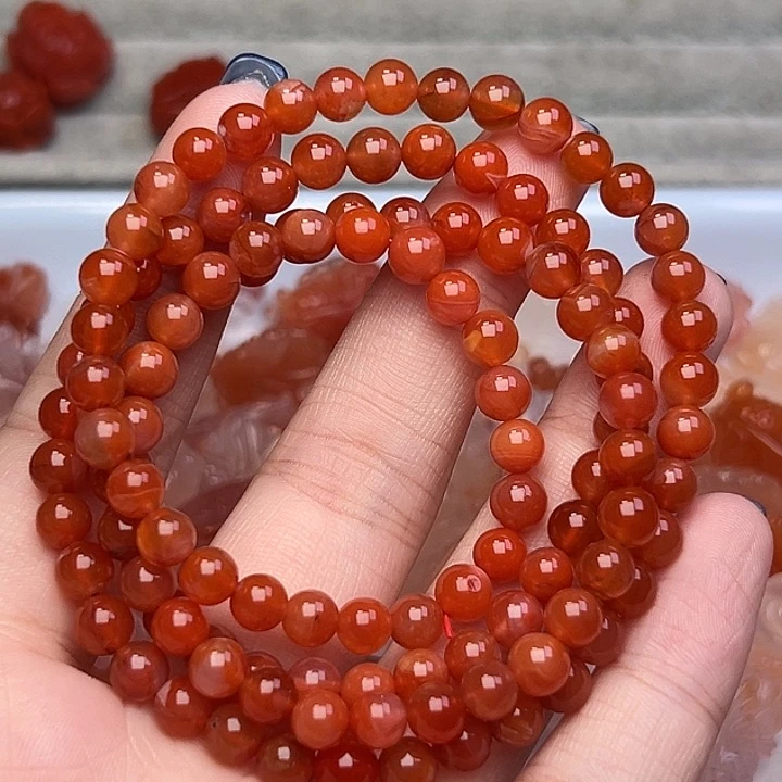 未镶嵌手串南红玛瑙25