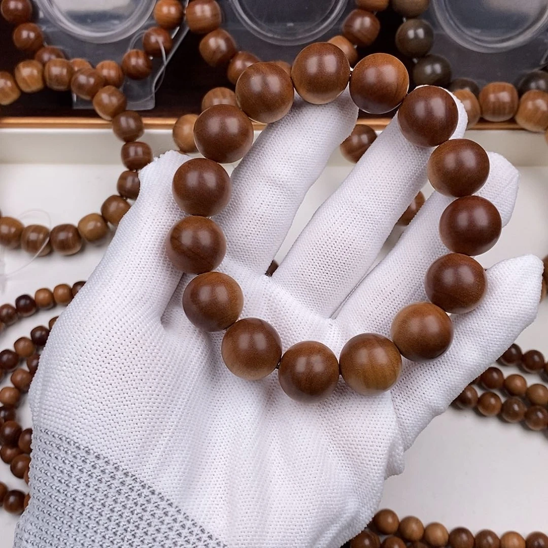 檀香木其他遥****、供奉老山檀香-15MM横纹黑肉