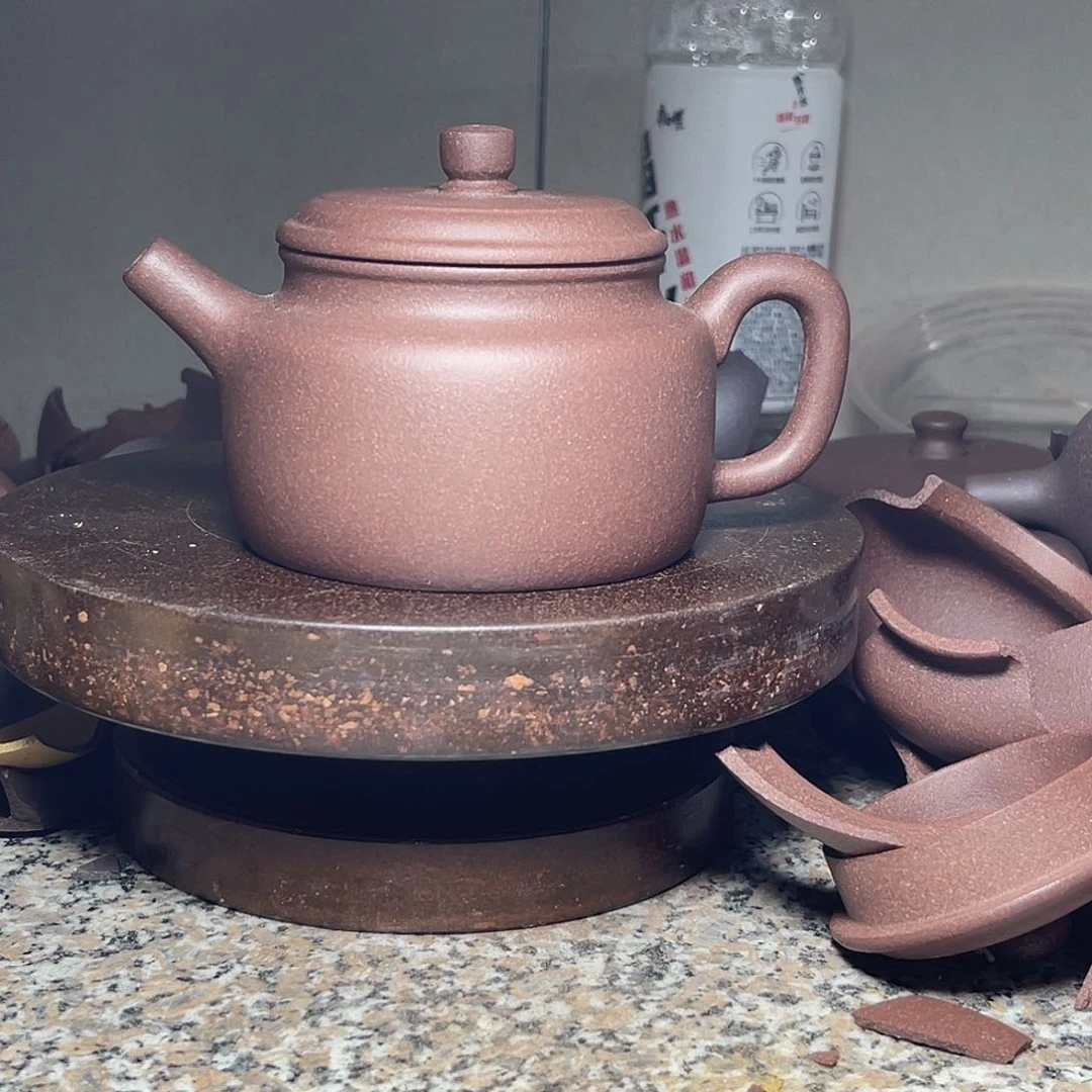 茶壶紫砂完美李丹底槽清德钟