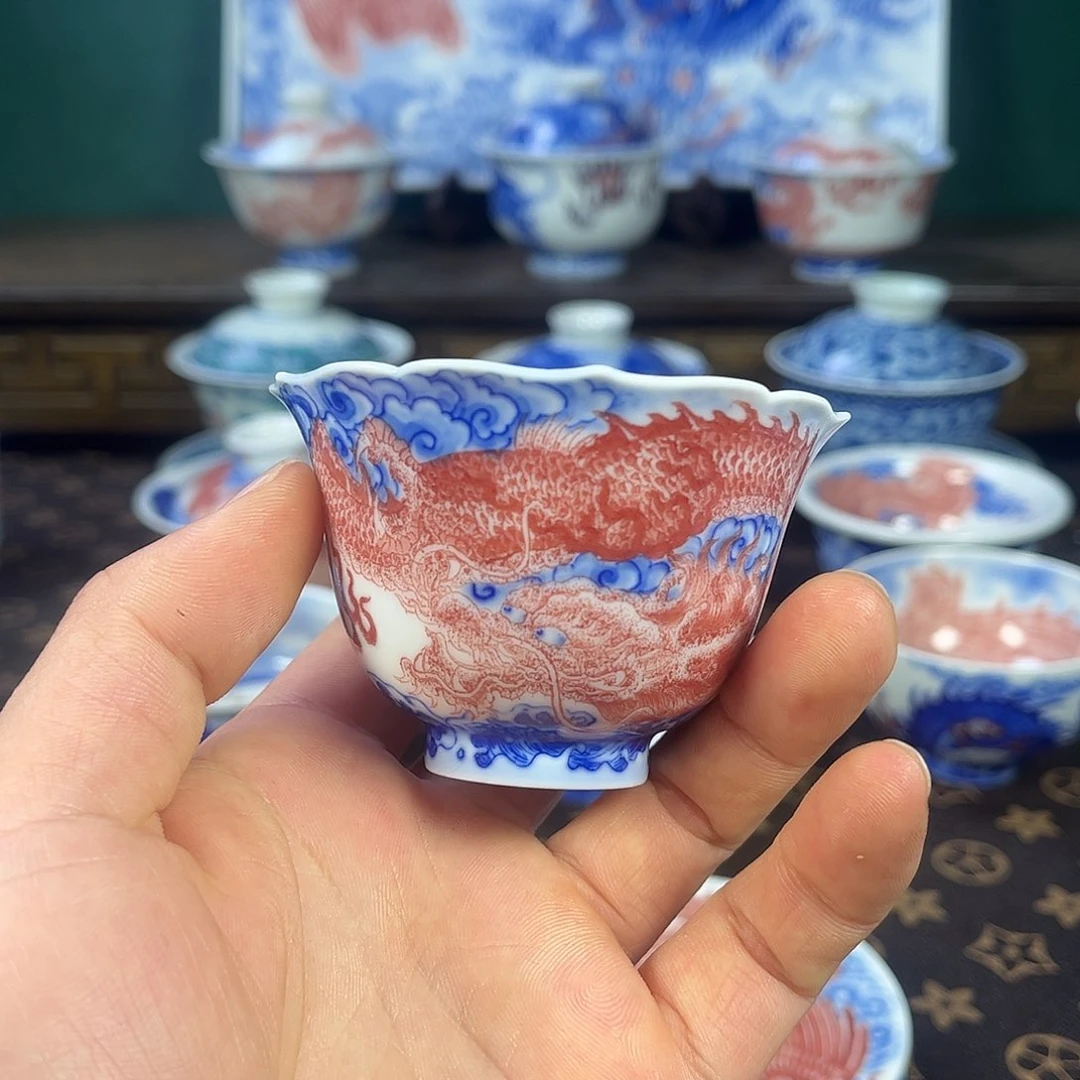 瓷片自成堂景德镇手工手绘