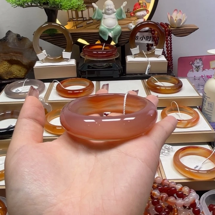 玛瑙/玉髓未镶嵌手镯