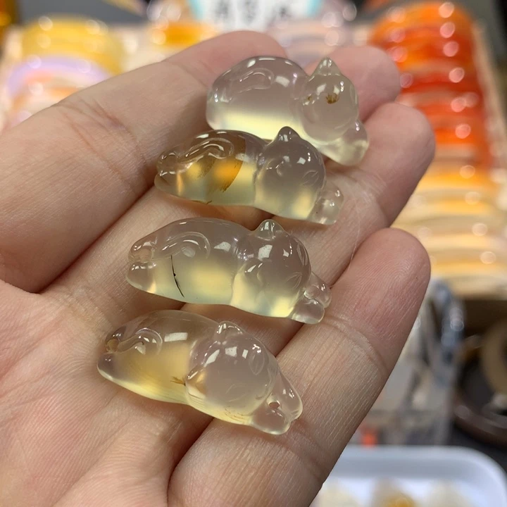 未镶嵌颈饰玛瑙/玉髓