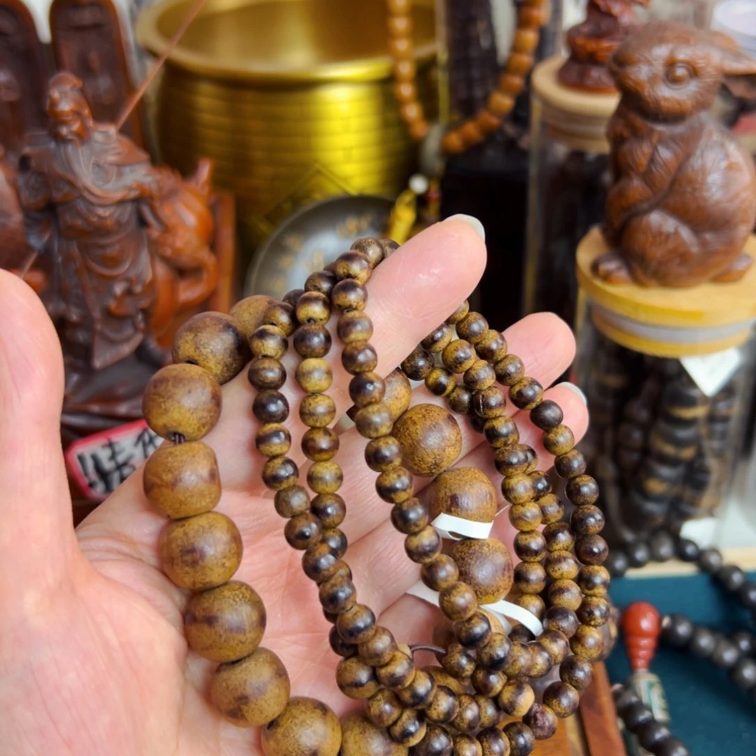 阴沉木年货节福利活动文玩手串摆件把件