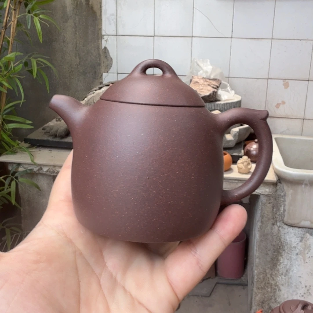 茶壶紫砂微瑕的壶