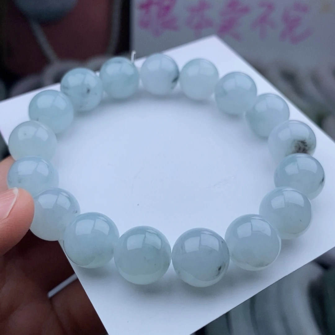 翡翠手链未镶嵌手串