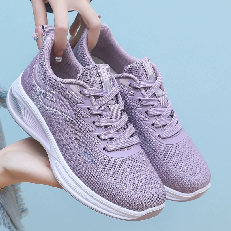 春秋款老北京布鞋女鞋子网面透气妈妈鞋中老年舒适健步鞋平底单鞋