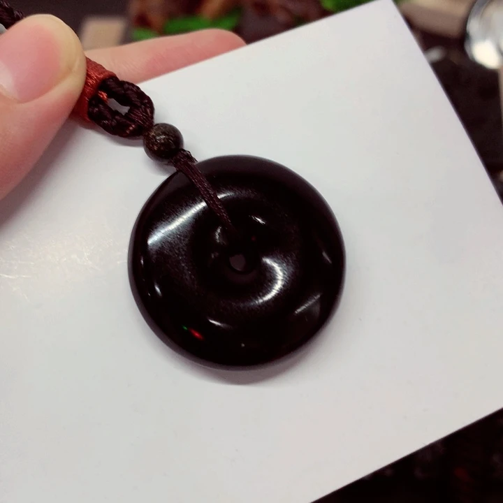 天然a货钢琴黑挂件