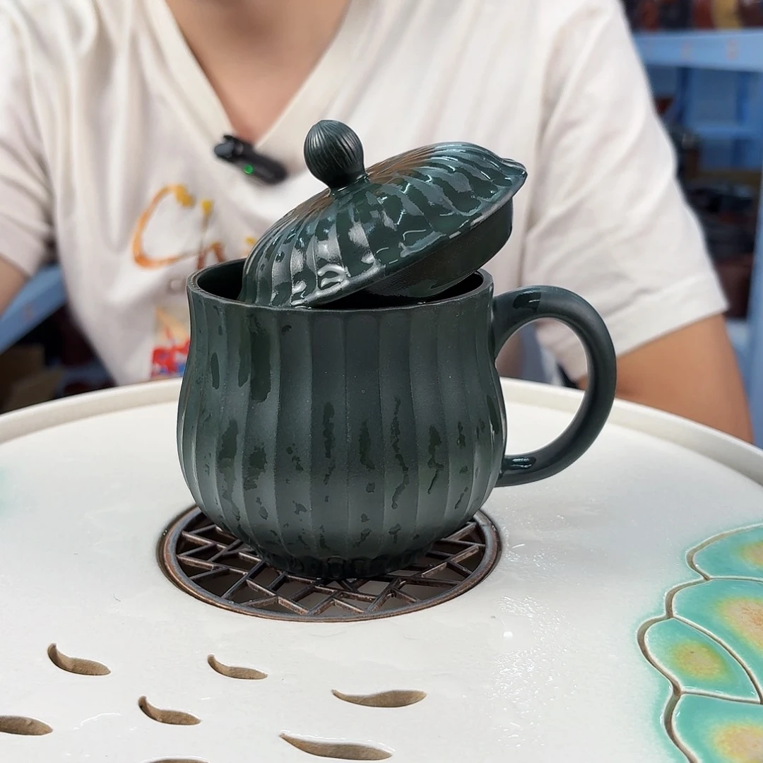 宜兴原矿紫砂杯子