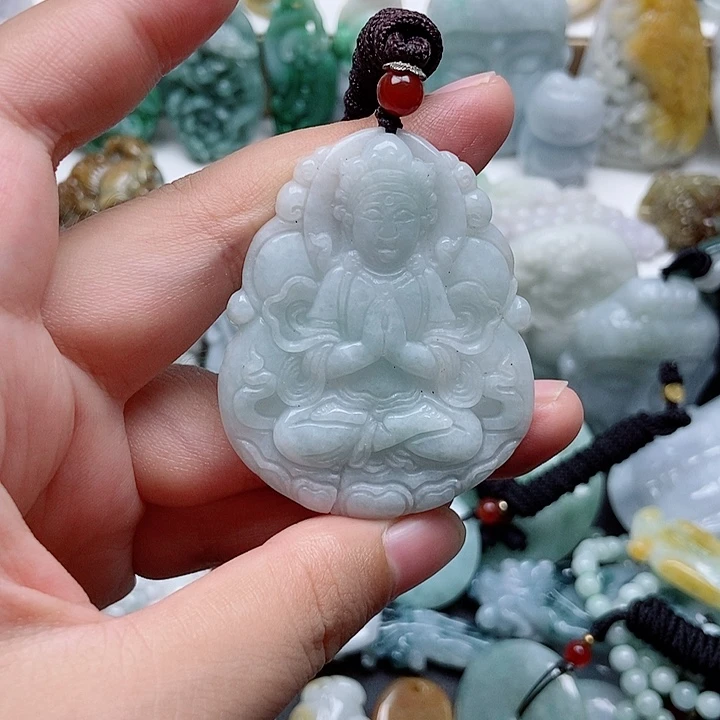 吊坠(不含链)未镶嵌翡翠1