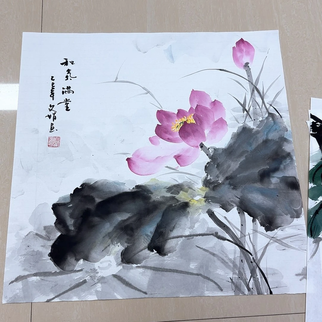 国画国画作品展。。