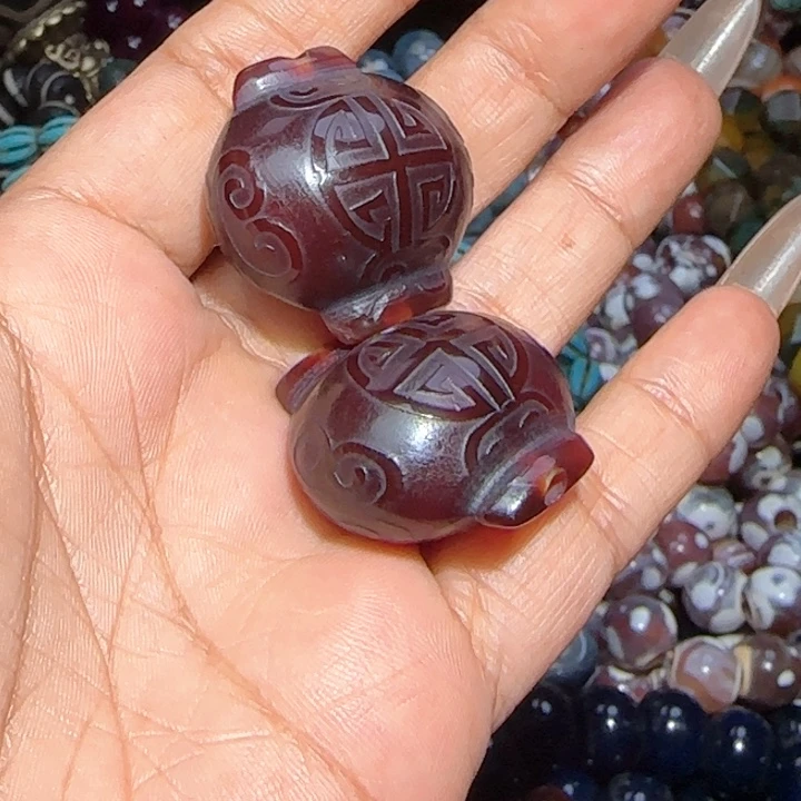 8***6玛瑙/玉髓颈饰未镶嵌