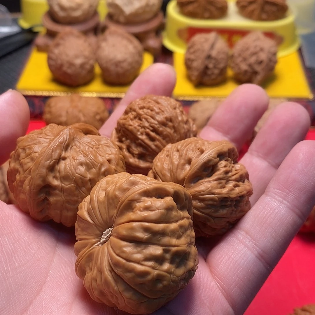 桃核把件你****？南瓜铁锤