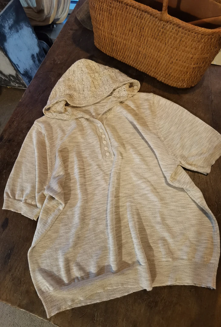 0189 纯亚麻针织上衣 60/106