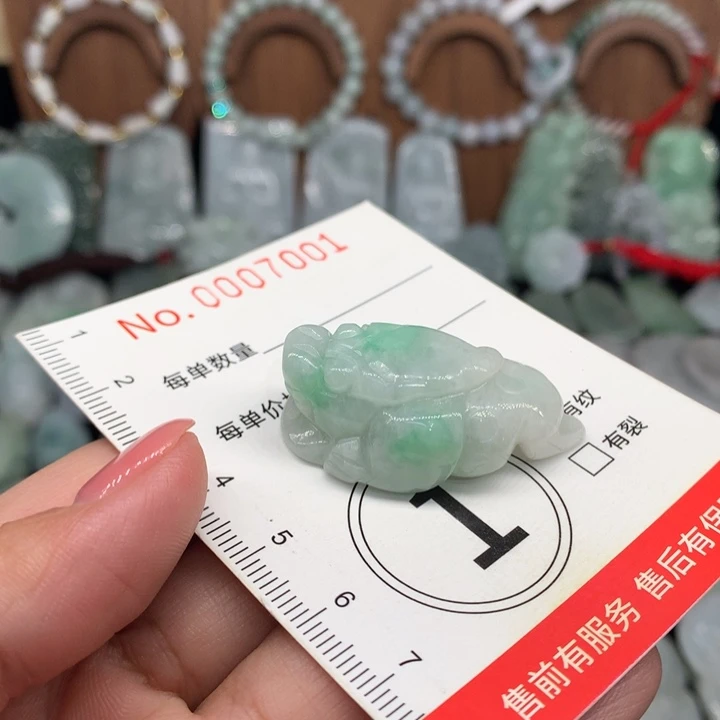 翡翠未镶嵌颈饰11