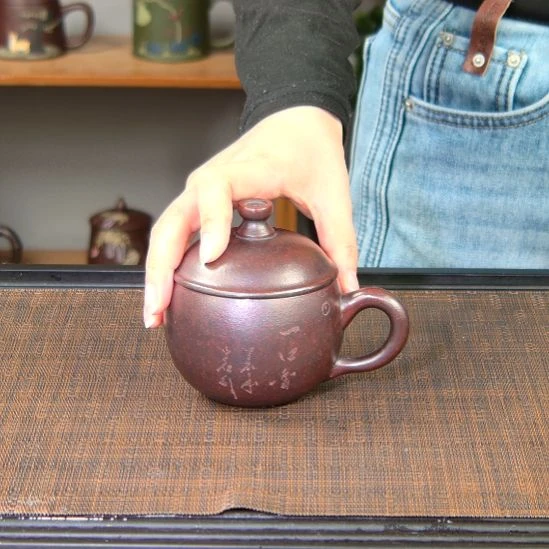 紫砂茶杯高货放漏